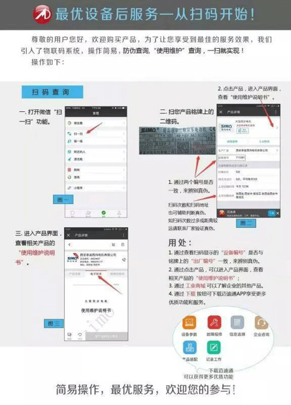 西安泰富西瑪電機2018年1月1日起全面啟用產(chǎn)品防偽碼系統(tǒng)。